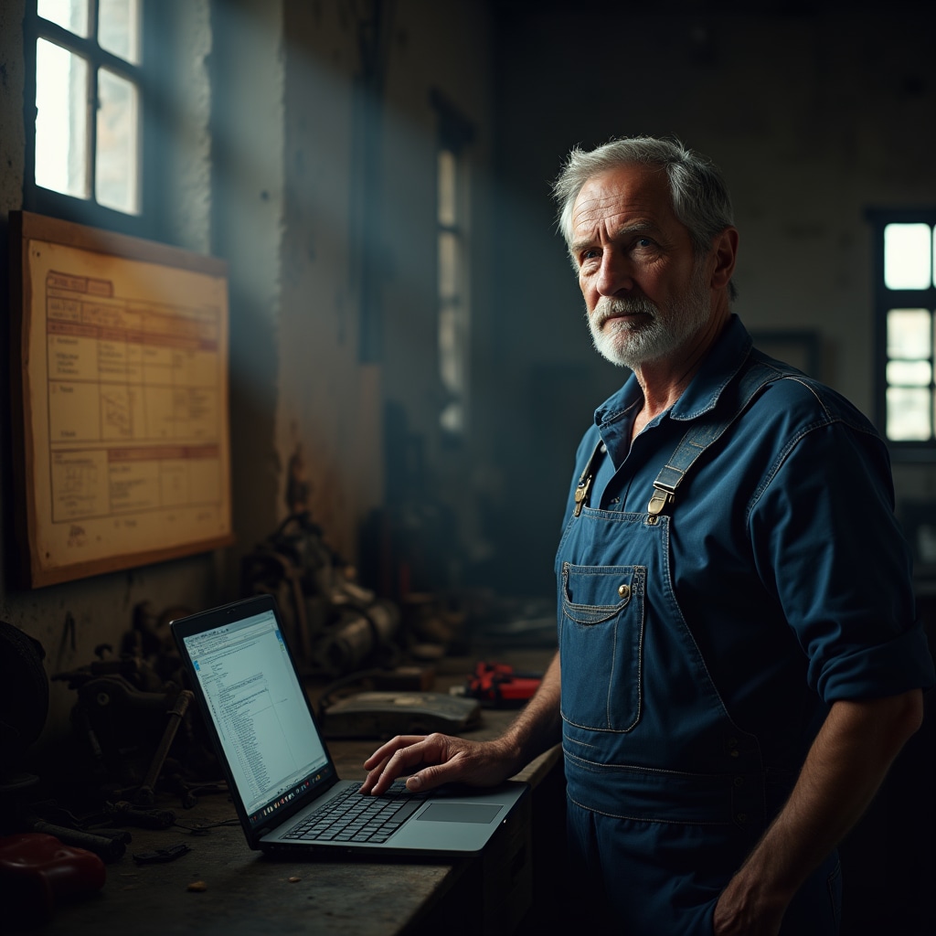 Autoservisná dielňa kde vznikla myšlienka softvéru